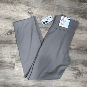 Champro Youth Baseball Pants L Grey Open Bottom MVP Youth‎ L